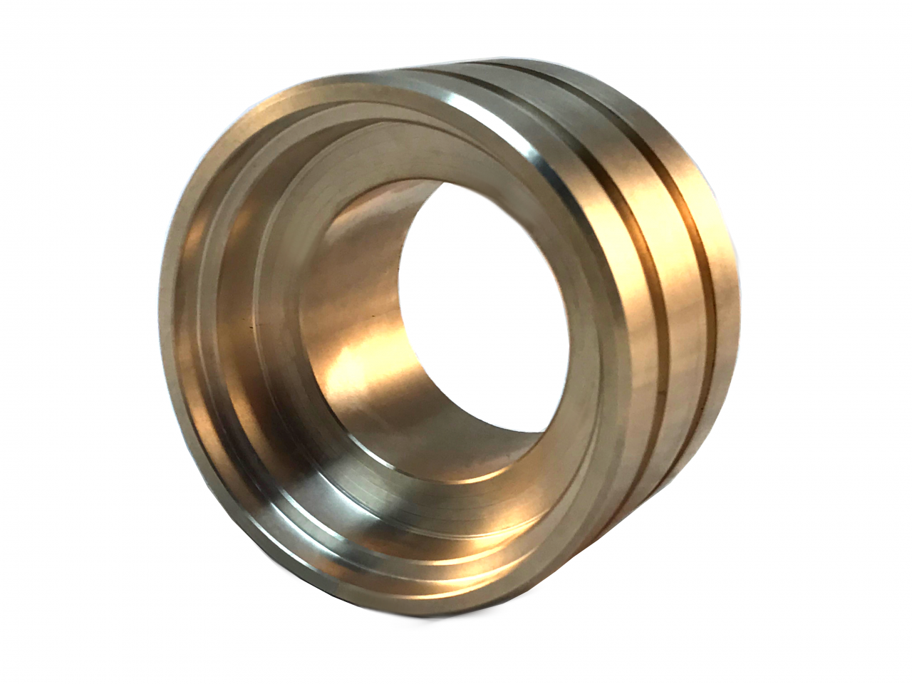 grooved guide bushing