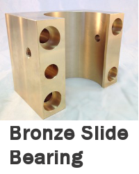 bronze slide bearing